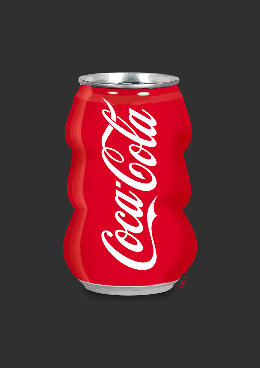 Coca-Cola - Des Maux en images | Olivier Ploux - Graphisme & lllustration - Annecy