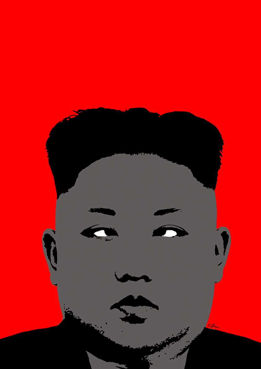Kim Jong-Un - Des Maux en images | Olivier Ploux - Graphisme & lllustration - Annecy