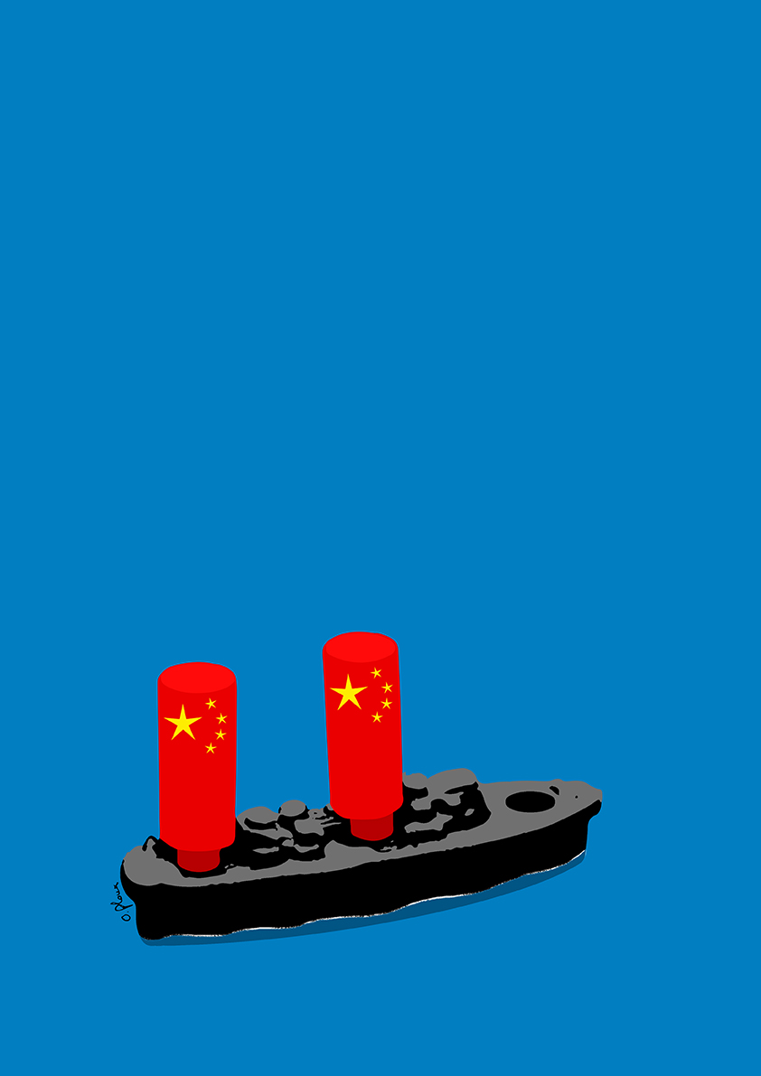 Mer de Chine - Des Maux en images | Olivier Ploux - Graphisme & lllustration - Annecy