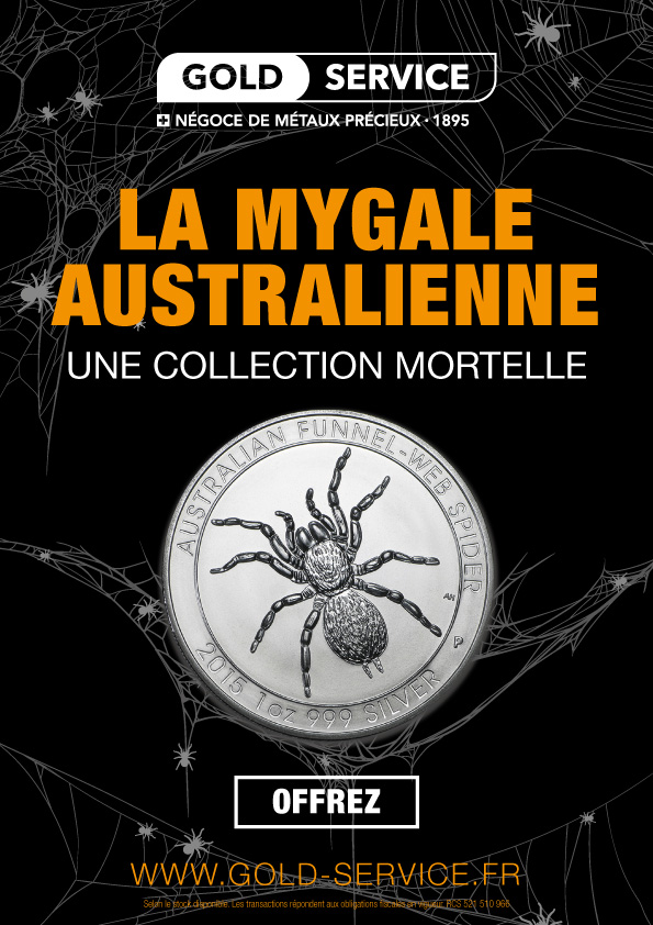 Funnel Spider | Gold Service - Achat Or - Olivier Ploux