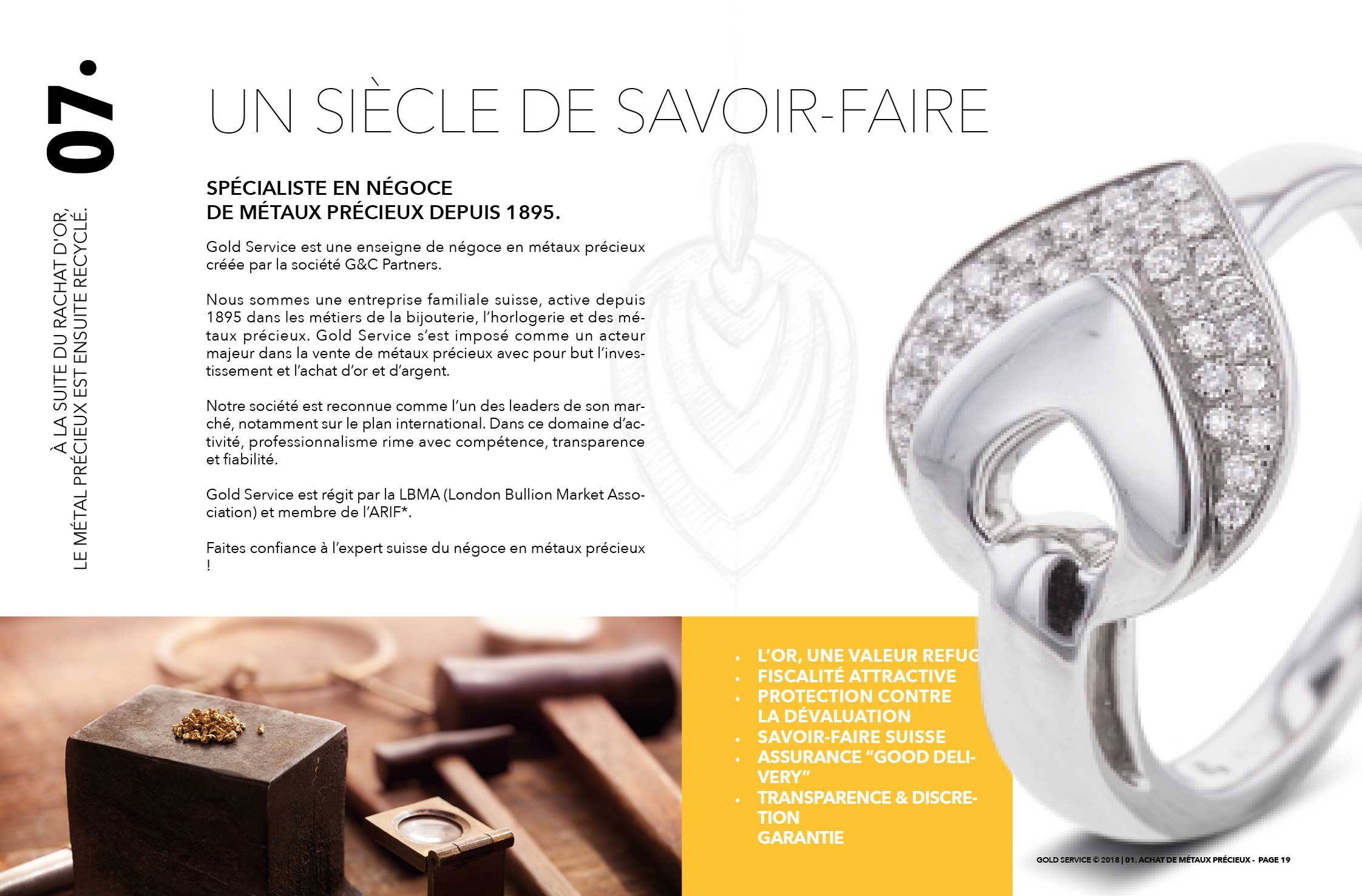Gold Service - Achat Or | Olivier Ploux