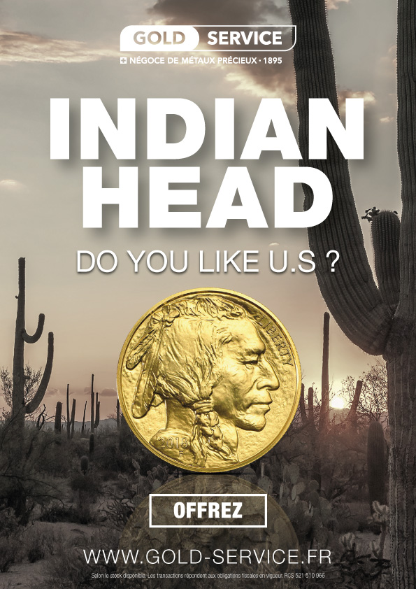 Indian Head | Gold Service - Achat Or - Olivier Ploux