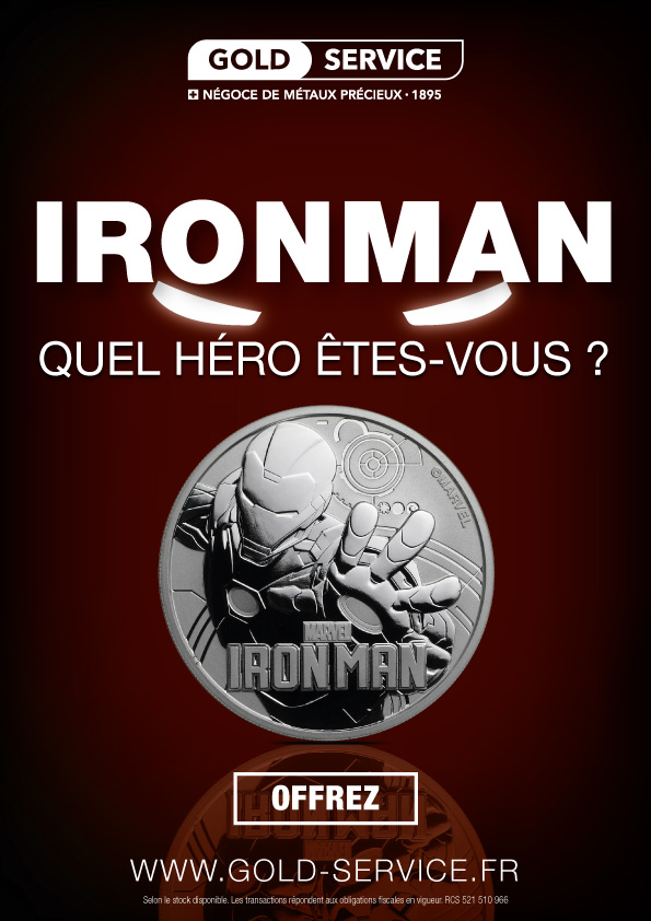Ironman | Gold Service - Achat Or - Olivier Ploux