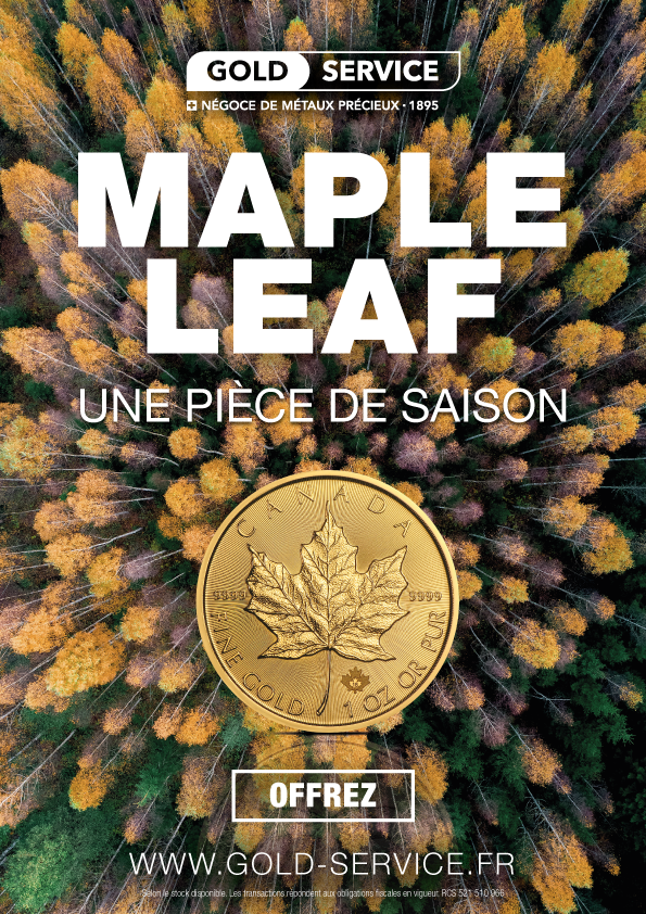 Maple Leaf | Gold Service - Achat Or - Olivier Ploux