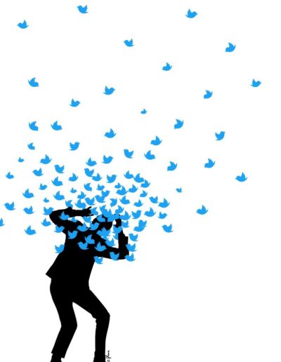 Twitter Harassment | Des Maux en images - Olivier Ploux