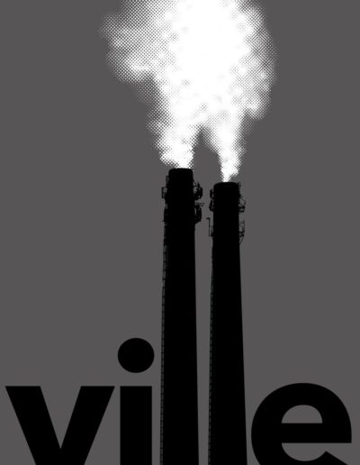 Pollution des villes - Des Maux en images | Olivier Ploux - Graphisme & Illustration